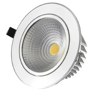 Recessed 3W Warm White Nature White Dimmable COB LED Aluminum Modern Indoor 220V Ceiling Spotlight Downlight