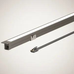 Recessed Aluminum Flange LED Linear Strip Light DC12V 7W Solderless 10x10mm Any Cutting Motion Sensor Kitchen Furniture Lamp