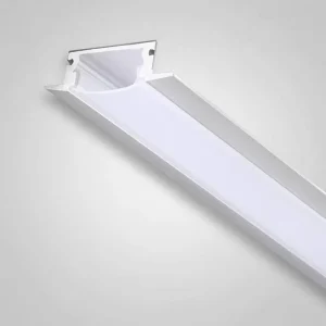 Recessed Aluminum LED Profile Plaster in Trimless U Shape Channel Diffuser for Ceiling Wall Drywall Light OEM