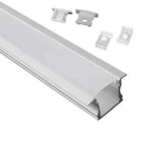 Recessed Aluminum Profile Led Channel LED Strip Linear Light 1M 2M 3M Aluminium LED Profile
