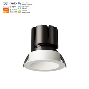 Recessed Ceiling LED Spotlight Smart System Dali Matter Anti Glare G10 Base for Living Room Commercial Use