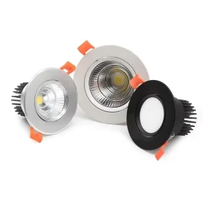 Recessed Dali 0-10V Dimmable Spotlight Adjustable Down Light 4W 5W 10W 12W 20W 24W COB LED Downlight