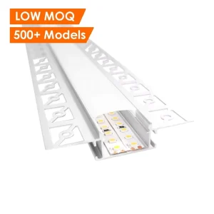 Recessed Drywall Plaster Gypsum Aluminium LED Profile Light Recessed LED Aluminum Channel
