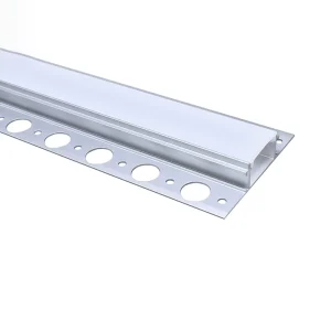 Recessed Drywall Plaster Light Strip LED Channel LED Plaster Profile Housing Gypsum Strip Aluminum Profile for Ceiling Wall