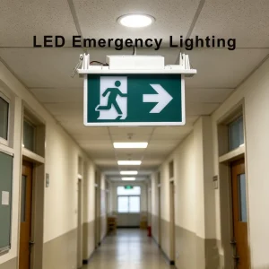 Recessed Exit Sign LED Plastic Emergency Light 3W SAA Certified 2 Year Warranty Running Man Indoor Safety Lamp