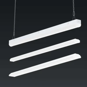 Recessed Installation LED Batten Long Embedded Linear Light CRI 80 for Shop Hallways Corridors