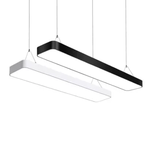 Recessed Installation LED Batten Long Embedded Linear Light for Shop Hallways Corridors Enhanced Visibility