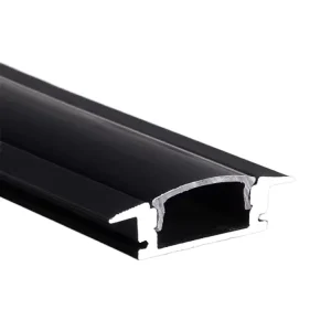 Recessed Invisible LED Linear Light Flush Mounted Into Wall for Minimalist Modern Interior Cabinet Design
