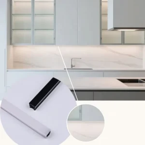 Recessed LED Aluminum Profile for Shelf Lighting Strip Installation Interior Lighting Channel YB1015 34
