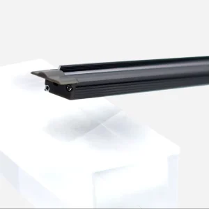 Recessed LED Aluminum Profile with Adjustable Beam Plastic Shade Dimmable High CRI 95 for Display Cabinet Lighting YB1005 21