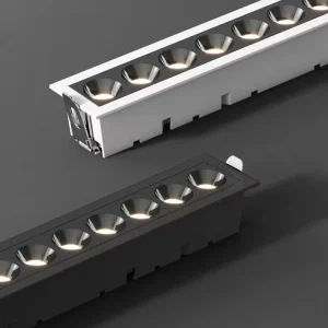Recessed LED Light White Black Strip Shaped LED Spotlight 10W 20W 30W Linear LED Spot Light