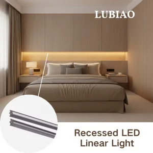 Recessed LED Linear Light Wardrobe Shelf Lighting Aluminum Profile Cabinet Interior Illumination Minimalist Design YB1019 41