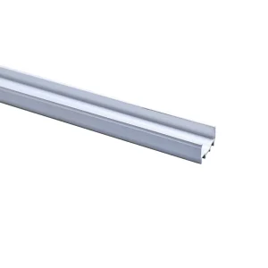 Recessed LED Silver Anodized Aluminum Profile Hotel Passage Open Door Frame Strip Light Channel Customizable Bending Cutting