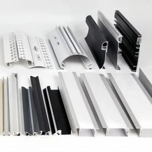 Recessed Profile 1M 2M 3M Aluminum Profiles Channel Led Light Channel PC Cover Ceiling Profile Channel