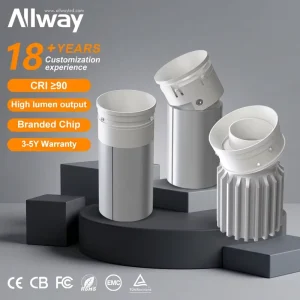 Recessed Spot Light 2W 3W 5W 7W 10W 15W COB LED Spotlight Anti-Glare White Hotel Living Room Surface Mounted LED Downlight