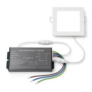 Rechargeable 3-60W Li-Ion Battery LED Emergency Driver AC-DC Energy Transfer for LED Light Power Supply