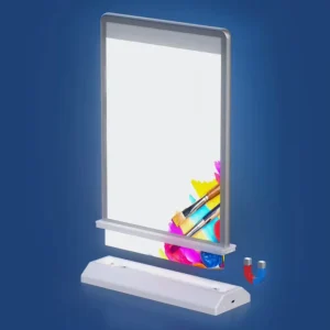 Rechargeable A4 Desktop Advertising Light Box Acrylic Flashing Table LED Light