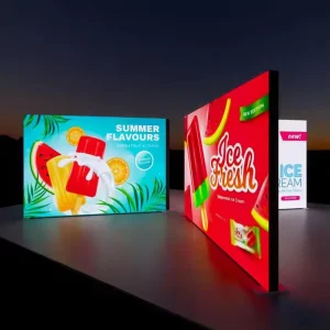 Rechargeable Advertising Creative Light Box Outdoor LED Display Advertising Light Boxes