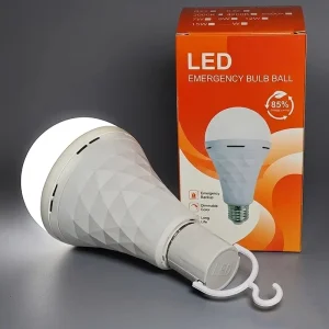 Rechargeable Emergency LED Bulb E27 B22 Battery Powered Indoor Outdoor Lighting Lamp