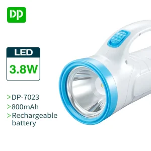 Rechargeable LED Emergency Light Long Range Floodlight Outdoor Handheld Searchlight with SMD Side Light