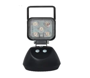 Rechargeable LED Work Light 15W Rechargeable Flood Beam Spot LED Magnetic Work Light