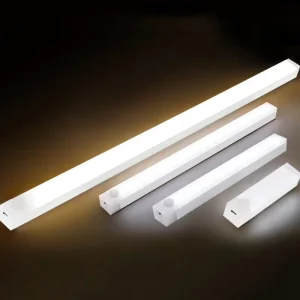 Rechargeable Led Cabinet Lighting 10cm 20cm 30cm 50cm Wireless Motion Sensor Night Light Modern Design Kitchen Cabinet Light