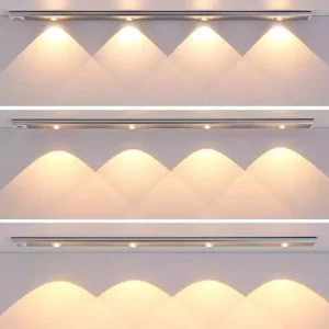 Rechargeable Motion Sensor Light Drawer Bedroom Wall Three Speed Dimming Led Cabinet Light