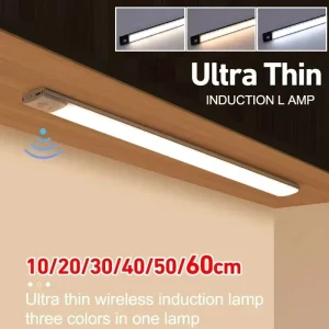Rechargeable Wireless LED Motion Sensor Cabinet Closet Light with Magnetic Easy Install Design for Corridor and Wardrobe