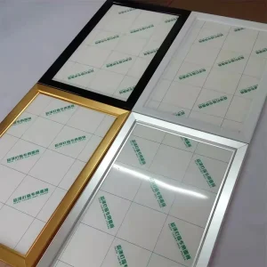Rectangle Aluminum Alloy Ultra Slim Waterproof Weatherproof LED Decorative Wall Ceiling Mount Light Box Customizable Power