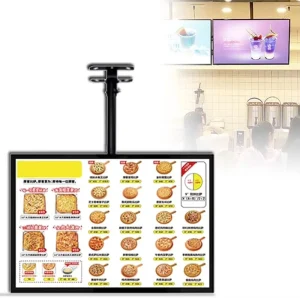 Rectangle Aluminum LED Illuminated Poster Wall Mount Advertising Light Box Display Backlit Menu Board for Restaurants Shops