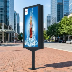 Rectangle Outdoor Advertising Light Boxes From Zhejiang