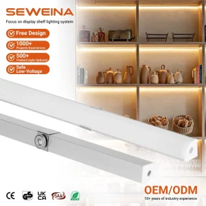 Reliable Aluminum Pc 3000K 4000K 6000K LED Cabinet Lights for Indoor Utility Room Wardrobe Shelving Unit