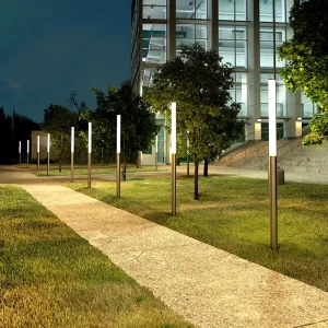 Residential Bollard Lights 20W 30W 40W 50W LED Exterior Path Lighting