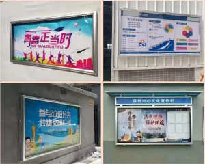 Restaurant Indoor Advertising Luminous Poster Frame CUSTOM LOGO Backlit Poster Light Box