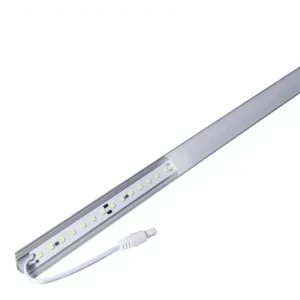 Right Angle Aluminum Profile 12V/24V IP20 RGB Rigid Light Bar Strip SMD2835 for Shelf Display
