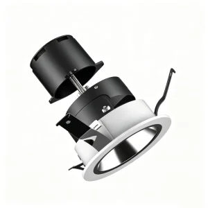 Rotatable LED Recessed Ceiling Spotlight Anti Glare for Nursery and Kids Room Lighting