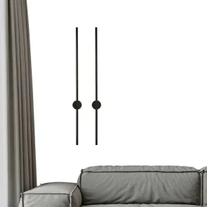 Rotatable Minimalist Long strip LED Aluminum Wall Lamp Simple Modern Living Room Backdrop Nordic style Creative Bedside Lamp