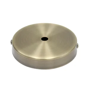 Round Shape Metal Ceiling Rose DIY Lighting Canopy 100mm*20mm for Pendant Light
