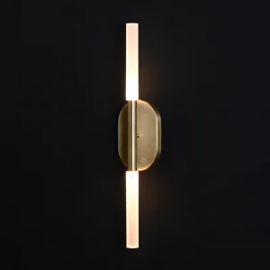 Rousseau Linear Sconce Bathroom Sconce Bedroom Lamps Home Decor Wallmounted Lamp Glass Factory Directly Supply Glass Art