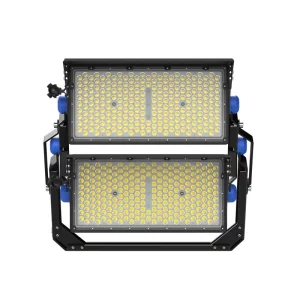 Rugged Explosion Proof Telescopic Heavy Duty Atex Certified Projector 1000W Modular Led Flood Light for Seaport