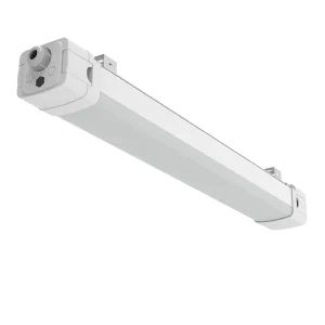 SAA 2ft IP66 IK10 LED Vapor Tight Shop Lights Quick Wiring Weatherproof Batten Luminarias Wraparound Commercial Light Fixtures