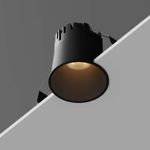 SAA CE RCM Certified Narrow Edge Anti Glare COB Downlight Spotlight for Hotel & Commercial Lighting No Secondary Light Spot
