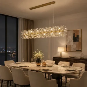 SAA Certification Creative Design Modern Crystal Chandeliers LED Home Dinning Living Room Pendant Lights Decorative Lighting