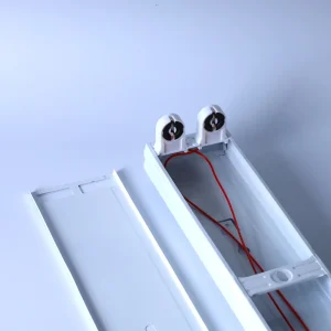 SABS Certified PP Material Double Batten 4ft Fluorescent Warehouse Factory Commercial Supply