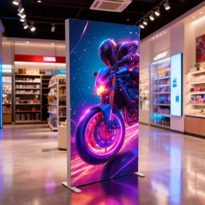 SEG Aluminum 80mm Profile Frame Photography Trade Show Advertising Fabric Assemble LED Backlit Light Box