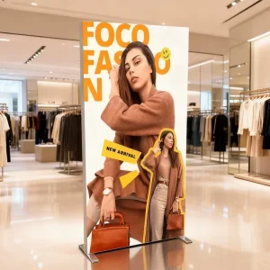 SEG Aluminum 80mm Profile Frame Photography Trade Show Advertising Fabric LED Advertising Light Box