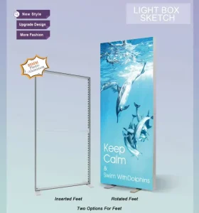 SEG Light Box Portable Light Box Trade Show Display