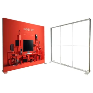 SEG Modular 10×8 Trade Show Exhibition Event LED Light Box Display Stand Backdrop Aluminum Frame Double Side Lightbox