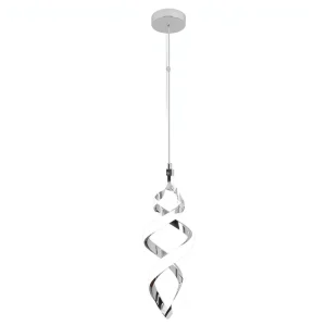 SIMIG Modern LED Pendant Light Fixture for Kitchen Island 15W Chandelier Adjustable Height Hanging Lamp 5000K Daylight White