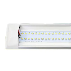 SKD Kit 60CM 120CM LED Batten Tube Light Cold White 2835SMD IP20 Rated 40W 2 Year Warranty Linear Flat Tube Lamps